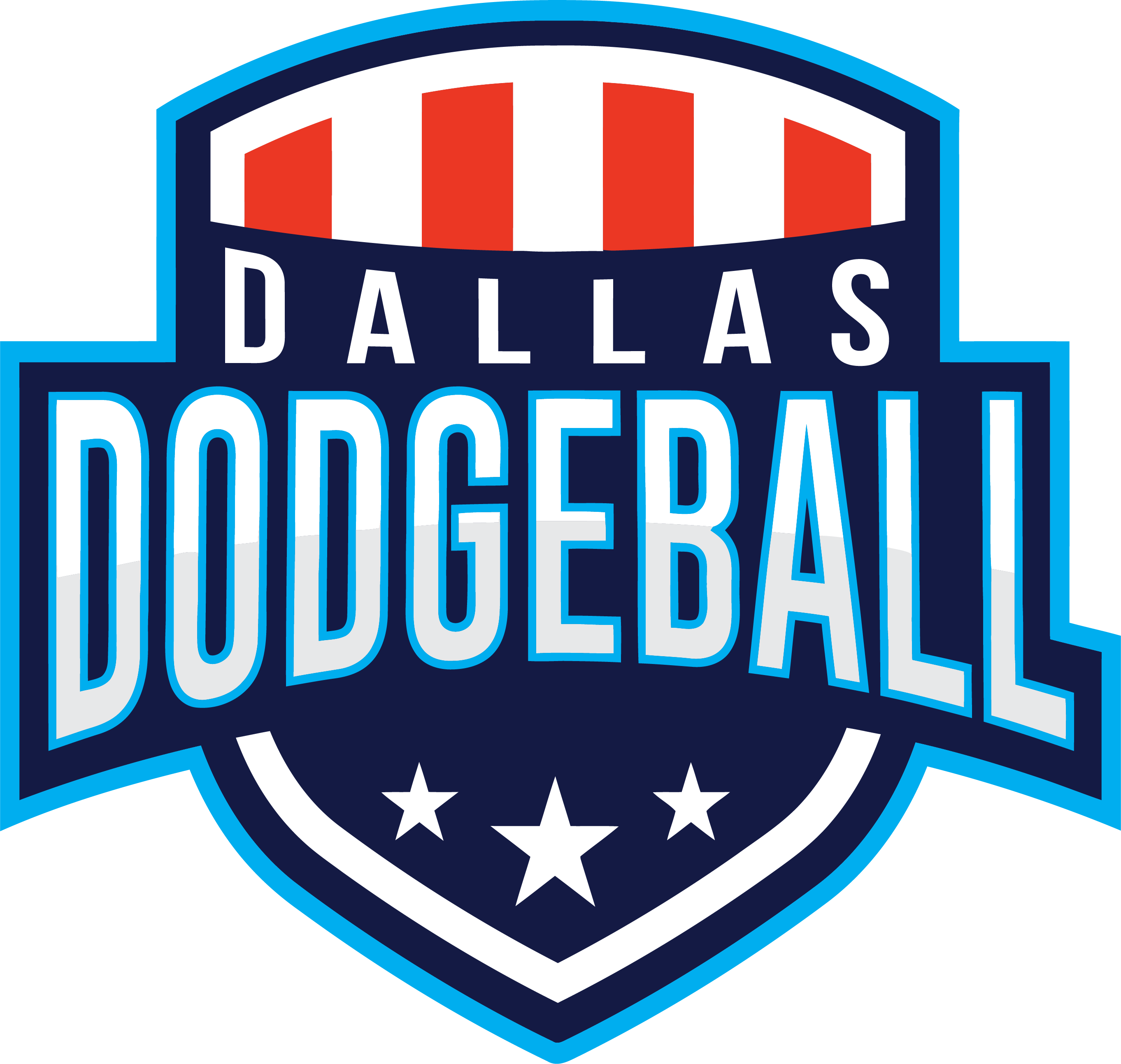 Dallas Dodgeball Color Logo