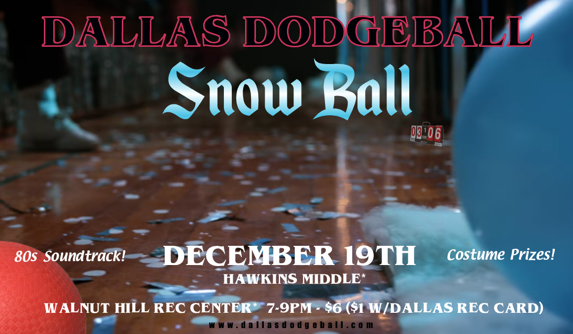 Snow Ball Dodgeball Party