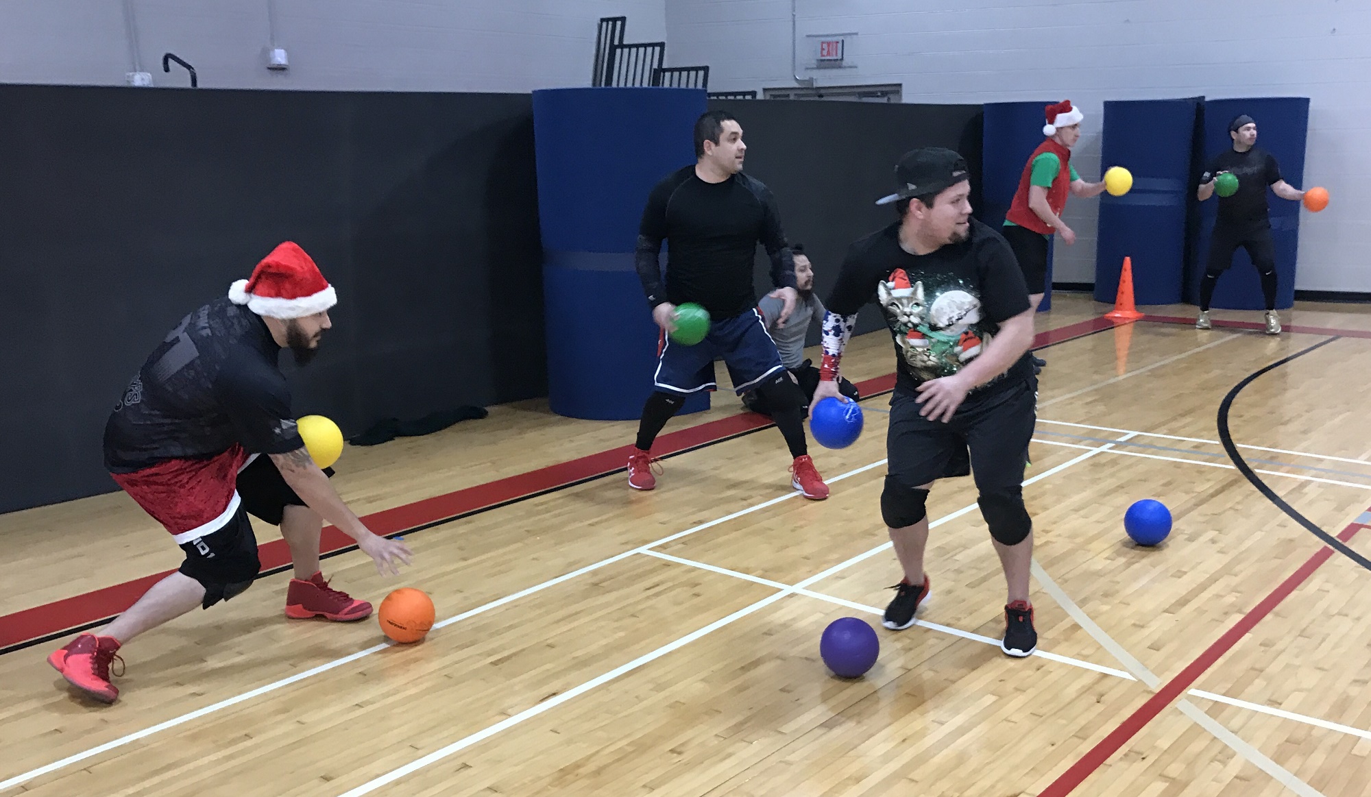 Dodgeball Christmas Party